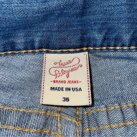 True religion Ricky distressed jean size 36/L29 1/2 - Picture 11 of 14